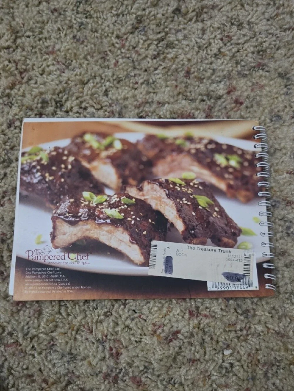 The Pampered Chef Cookbook Set Of 4